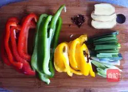 Illustration of how to make spicy fried clams 4