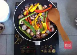 Illustration of how to make spicy fried clams 9