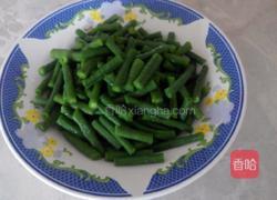 麻汁蒜泥豆角的做法图解4