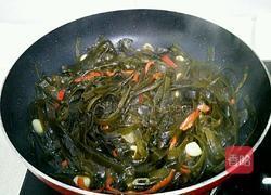 辣炒海帶絲的做法圖解8