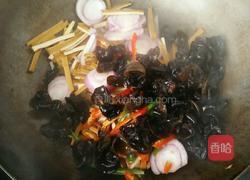 小炒木耳香干的做法图解6