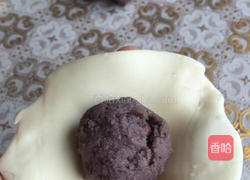 花朵.豆沙杏仁酥饼的做法图解7