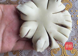 花朵.豆沙杏仁酥饼的做法图解10