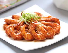 年夜饭_红烧大虾[图]