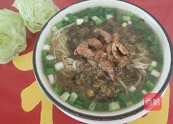 酸菜肉丝面的做法图解6