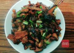 烤肉味香菇小炒肉的做法图解7