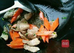 莴笋炒肉片的做法图解4