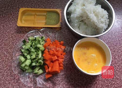 咖喱蛋炒饭的做法图解2