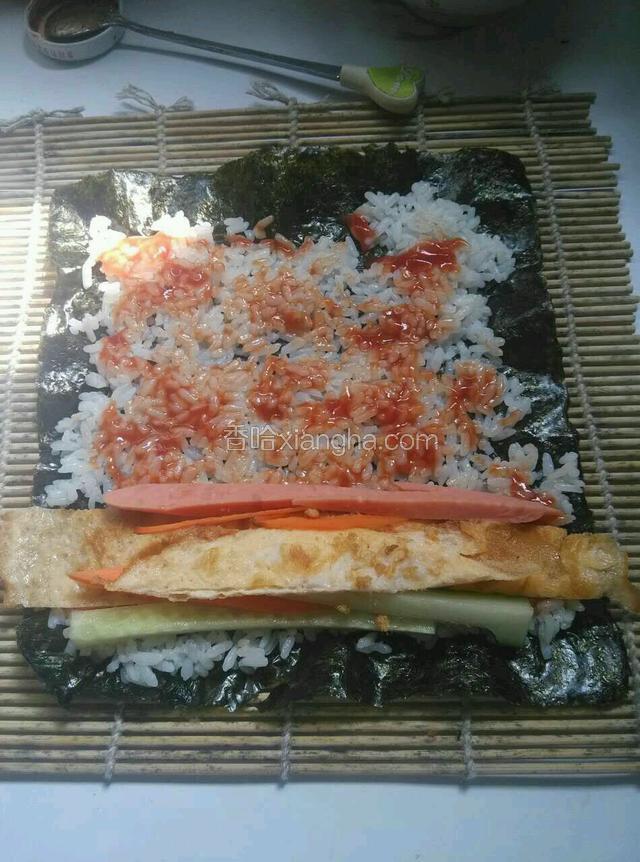 码好所有食材。