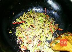 青椒茄子丝的做法图解6