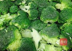 杏鲍菇扣西兰花的做法图解2