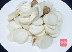 杏鲍菇扣西兰花的做法图解3