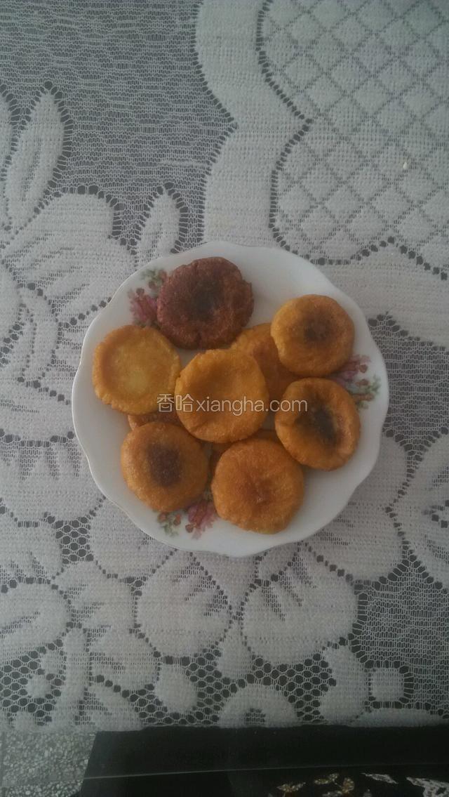 好了我们的糯米饼就做好了