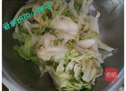 凉拌酸辣白菜的做法图解3