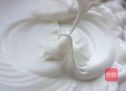 椰香戚风蛋糕的做法图解7