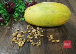 虫草花木瓜排骨汤的做法图解1