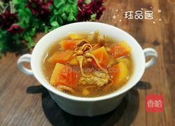 虫草花木瓜排骨汤的做法图解9