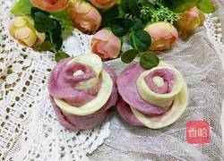双色紫薯馒头卷的做法图解21