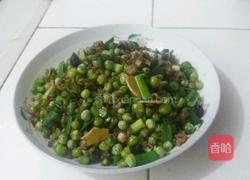 豌豆炒肉的做法图解8