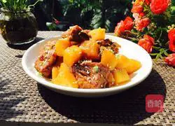 Illustration of braised pork ribs 10