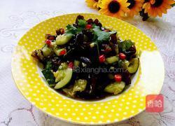 凉拌木耳拍黄瓜的做法图解8