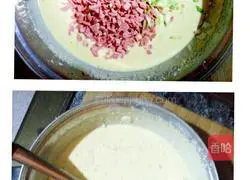 Illustration of how to make green-mouthed zucchini pancakes 2