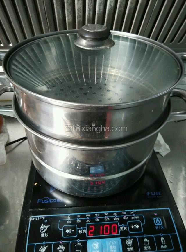 用蒸锅起开一锅水