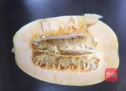 西餐烤焗意大利面条南瓜的做法图解2