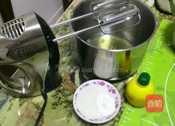 大红枣戚风蛋糕6寸的做法图解2