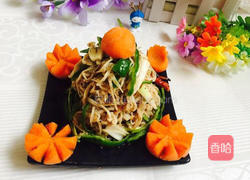 清炒金针菇的做法图解8