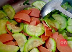 火腿西葫芦的做法图解6