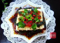 松花蛋拌豆腐的做法图解9