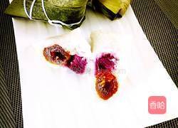紫薯蜜枣粽的做法图解8