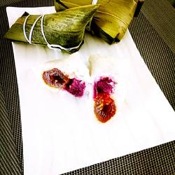 紫薯蜜枣粽的做法[图]