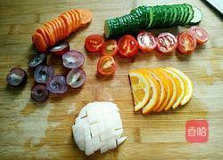 蔬菜水果沙拉的做法图解2