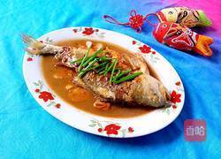 红烧大黄花鱼的做法图解16