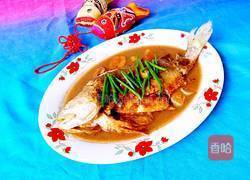 红烧大黄花鱼的做法图解15