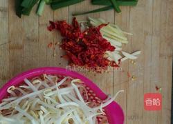 韭菜炒豆芽～家常菜的做法图解2
