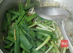 韭菜炒豆芽～家常菜的做法图解5