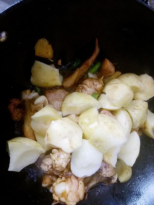 加入土豆