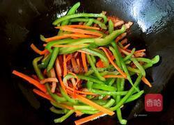 青椒炒豆干的做法图解5