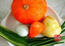 鸡蛋牛奶蔬菜饼的做法图解2