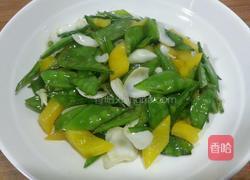 清炒荷兰豆的做法图解5