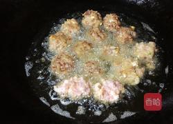 干炸丸子的做法图解5