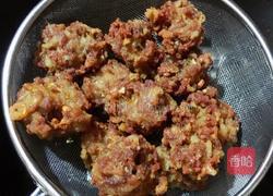 干炸丸子的做法图解7
