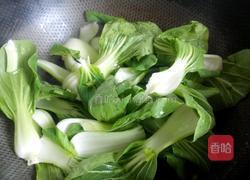 家常清炒油菜的做法图解4