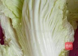 糖醋白菜的做法图解1