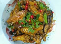 蚝油香菇鸡翅