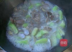 丝瓜花蛤汤的做法图解8
