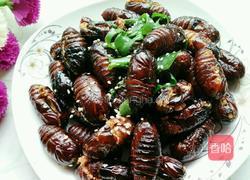 香酥开口蚕蛹的做法图解12